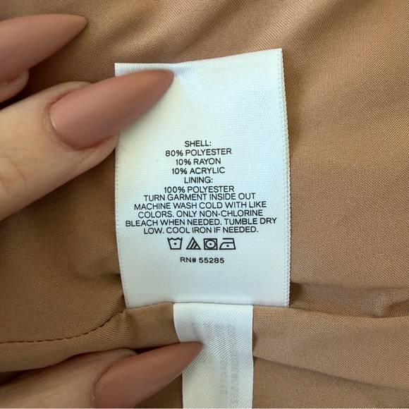 NWT Express Camel Coat - Picture 10 of 10